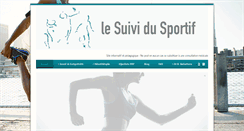 Desktop Screenshot of lesuividusportif.com